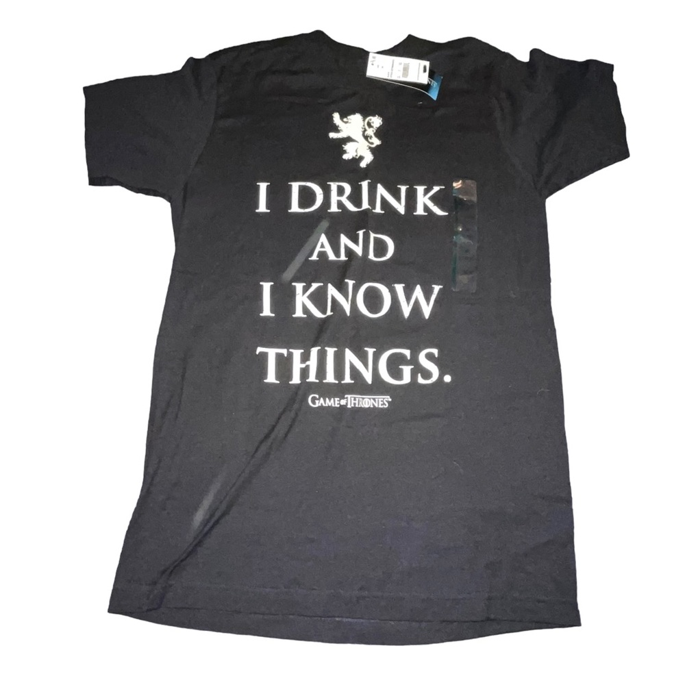 Game Of Thrones Men’s Graphic T-Shirt Size Medium 100% Cotton New With Tags